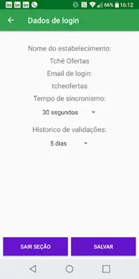 TchêOfertas Validação - Exclu android App screenshot 0